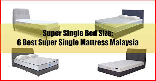 best super single mattress malaysia