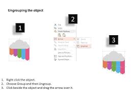Chart For Cloud Computing Flat Powerpoint Design