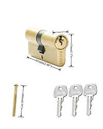 Brass Keys Key Alike Pella Storm Door Lock