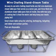 Members Mark Aluminum Steam Table Pans 1 3 Size 30 Ct