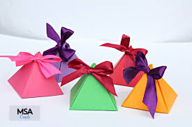 paper pyramid gift bo msa be inspired