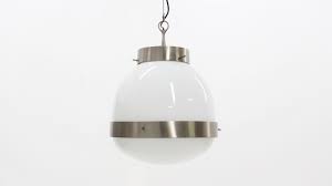 Italian Delta Grande Pendant Lamp By Sergio Mazza For Artemide 1960s