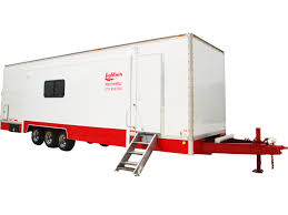 slide out hair and makeup trailers