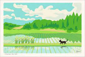 Toshinori Mori ARTWORKS | Illustration calendar, Cat illustration,  Illustration さん