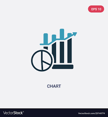 Two Color Chart Icon From Smart House Concept