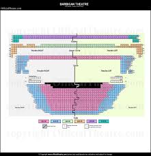 Barbican Theatre London Seat Map And Prices For As You Like It