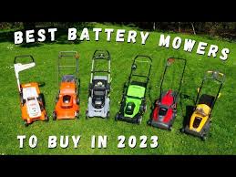 best battery lawn mowers 2023 watch