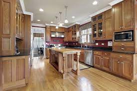 hardwood kitchen cabinets custom built