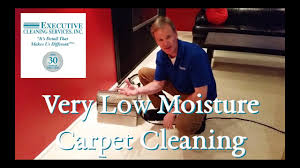 very low moisture carpet cleaning you