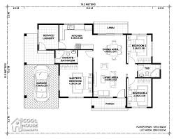 Three Bedroom House Plan