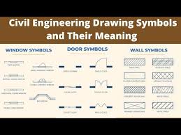 civil engineering drawing symbols and