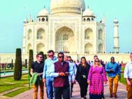 We thought we might be disappointed by visiting the taj mahal, but we were actually quite impressed. Advance Security Team From Us Visits Taj Mahal Agra News Times Of India