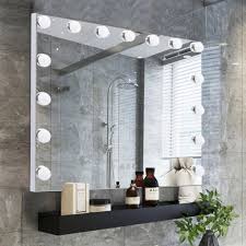 dimmable 15 led makeup mirror