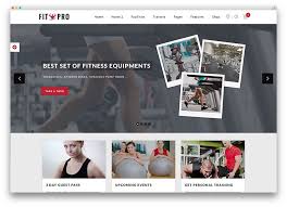 fitpro premium fitness template