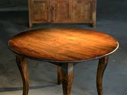 Round Old Pine End Table Ecustomfinishes