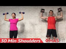 shoulder workouts you