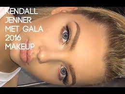 kendall jenner met gala inspired makeup
