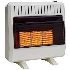 natural gas vent free infrared heater