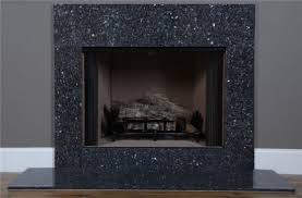 Black Granite Fireplace Surround For