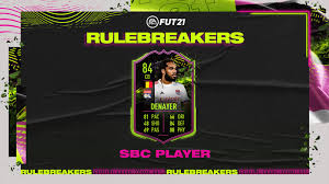 The fifa mobile database that suits your needs! How To Complete Denayer Rulebreakers Sbc In Fifa 21 Cheapest Solutions Dexerto