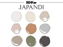 Japandi Style Home Paint Palette Behr
