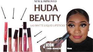 new huda beauty liquid matte lipsticks