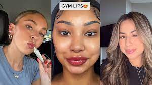 i tried the gym lips trend so you don t