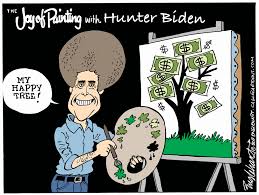 President joe biden's son hunter biden was seen in malibu sunday afternoon with family and friends ahead of meeting with potential buyers of his controversial art. Editorial Cartoon Hunter Biden The Artist The Independent News Events Opinion More