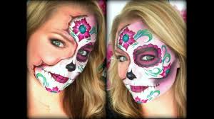 sugar skull makeup you