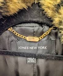 Jones New York Faux Fur Leopard Jacket