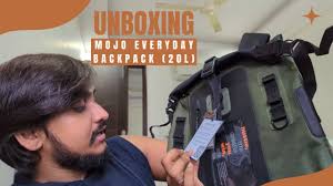unboxing mojo everyday backpack 20l