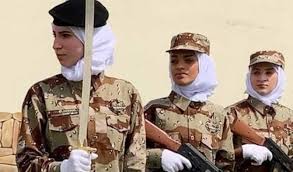 الزي العسكري السعودي للنساء