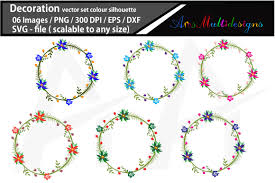 1 Floral Ring Designs Graphics