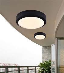 round flat led light for outside porch