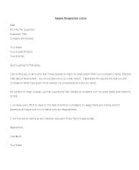Exit Letter Template Resignation Letter Layout Sample