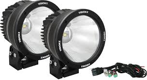 Amazon Com Vision X Lighting 9888545 Cannon Black 6 7 50w Narrow Led Spot Light Kit Automotive