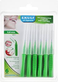 ekulf ph plus interdental brushes 0