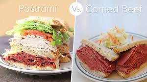 pastrami vs corned beef what s the