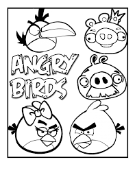Angry birds pdf coloring pages are a fun way for kids of all ages to develop creativity focus motor skills and color recognition. Free Printable Angry Bird Coloring Pages For Kids