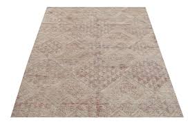transitional indian wool and silk rug