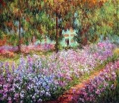 Garden At Giverny Claude Monet Artst