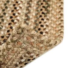rectangle braided rug