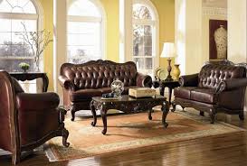 500681 victoria leather sofa set von