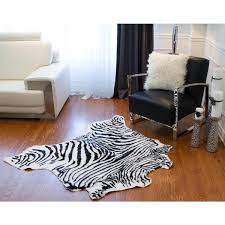 luxe l 100 faux fur faux zebra black