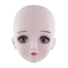 doll head face mold faceplate ball