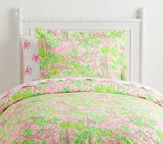 Lilly Pulitzer Organic Green Pink