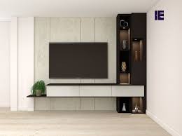 Wall Mounted Tv Units In White Chromix