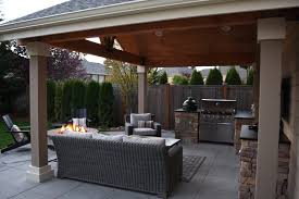 Covered Patio With Fire Pit Ann Inspired