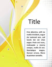 Free Title Page Template By Hloom Com Download Pinterest Cover
