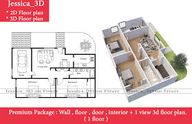 create 3d floor plan quick and